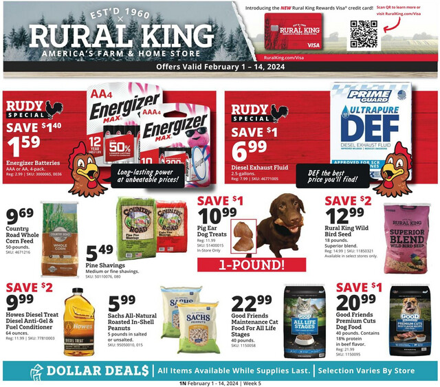 Rural King Ad from 01/31/2024