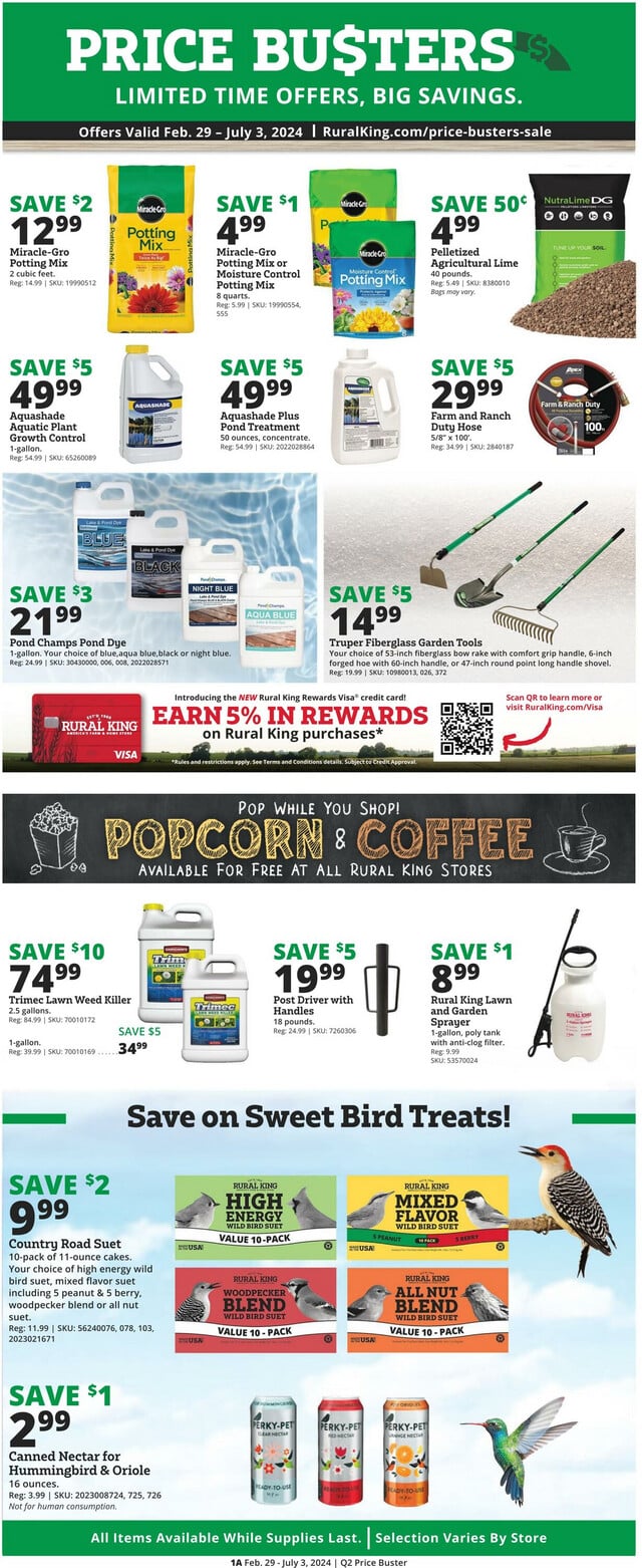 Rural King Ad from 02/28/2024