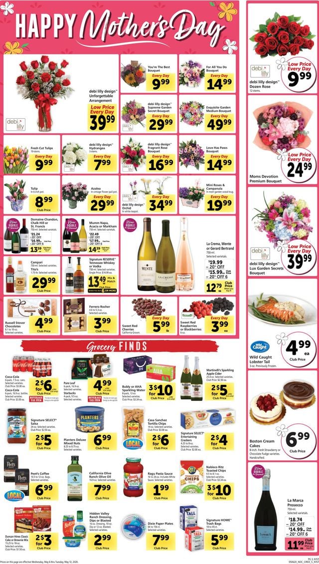 Safeway Ad from 05/06/2020