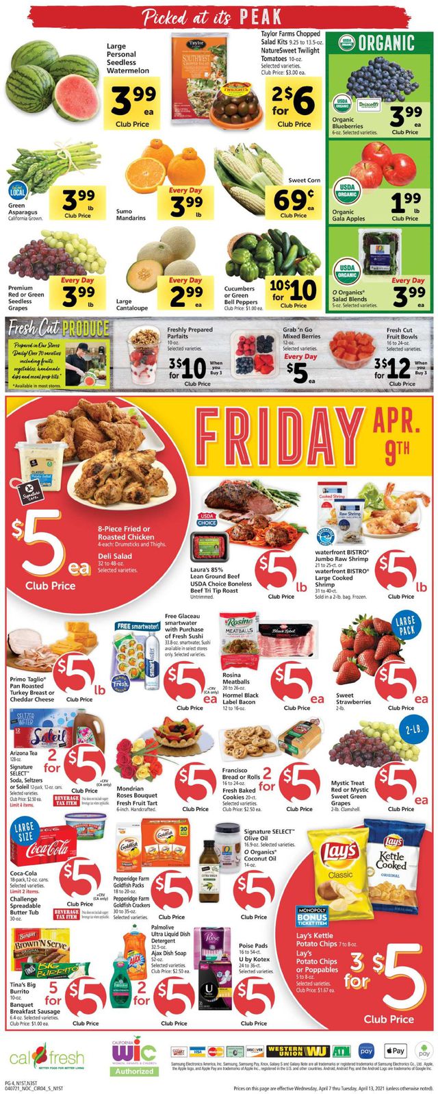 Safeway Ad from 04/07/2021