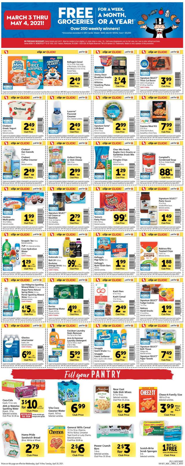 Safeway Ad from 04/14/2021