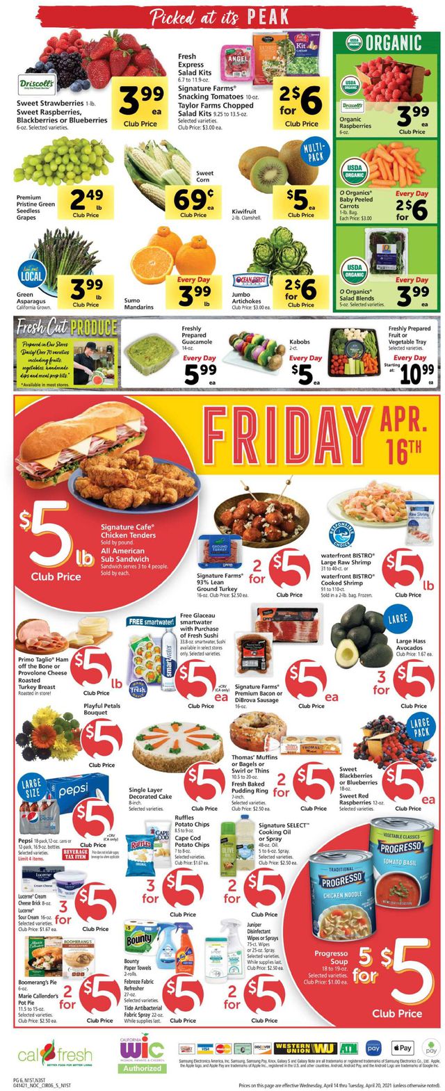Safeway Ad from 04/14/2021