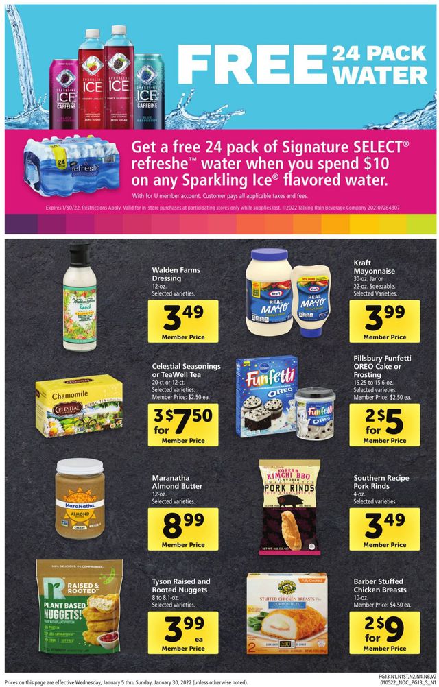 Safeway Ad from 01/05/2022