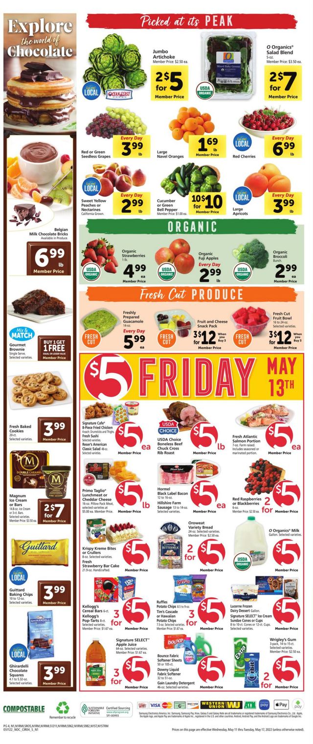 Safeway Ad from 05/11/2022