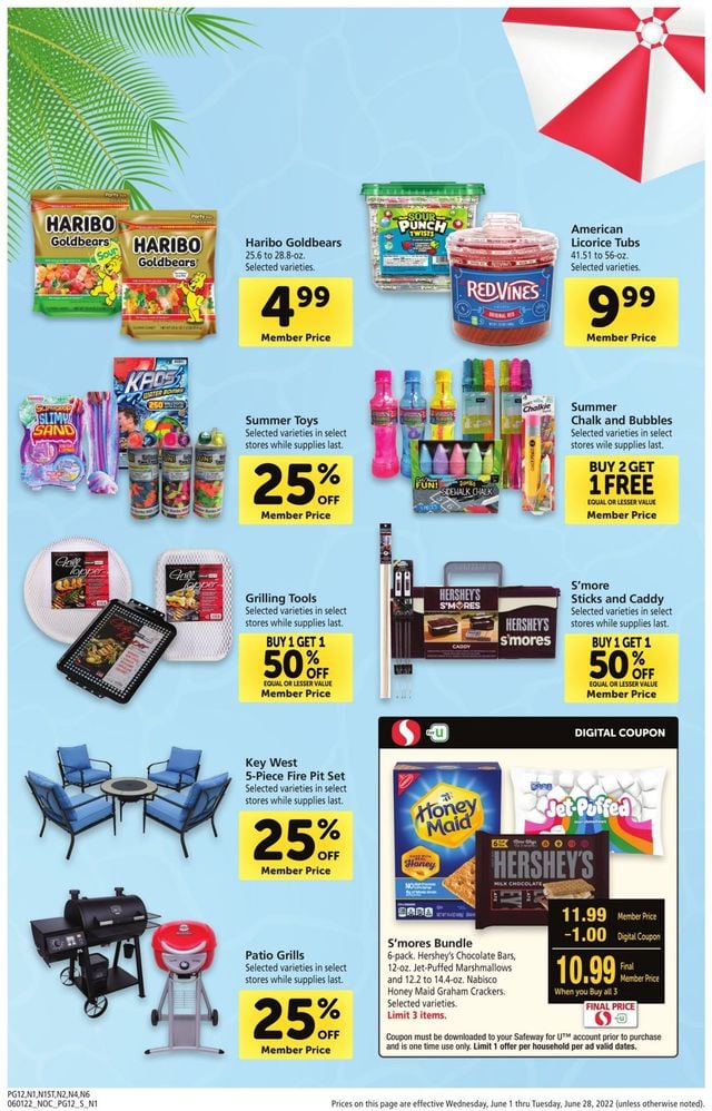 Safeway Ad from 06/01/2022