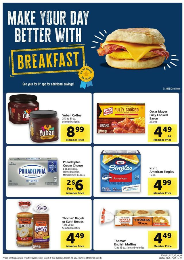 Safeway Ad from 03/01/2023