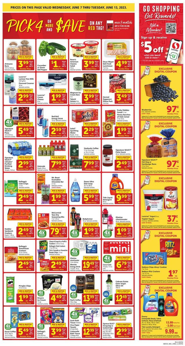 Safeway Ad from 06/07/2023