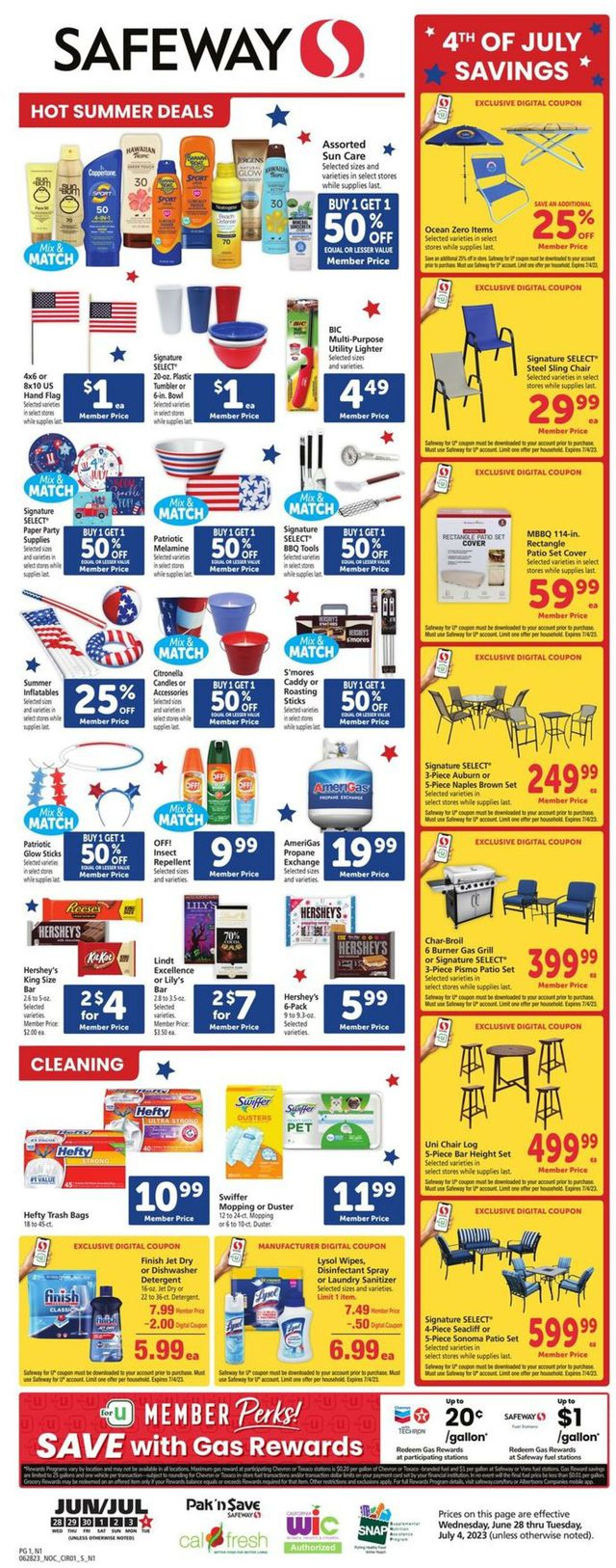 Safeway Ad from 06/28/2023