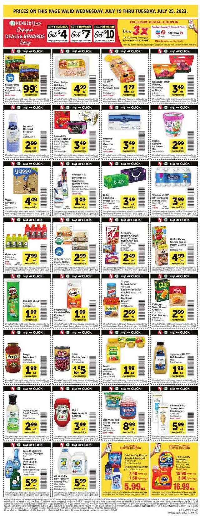 Safeway Ad from 07/19/2023