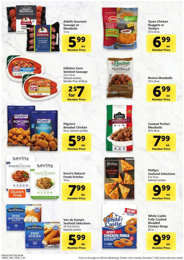 Safeway Ad from 10/04/2023