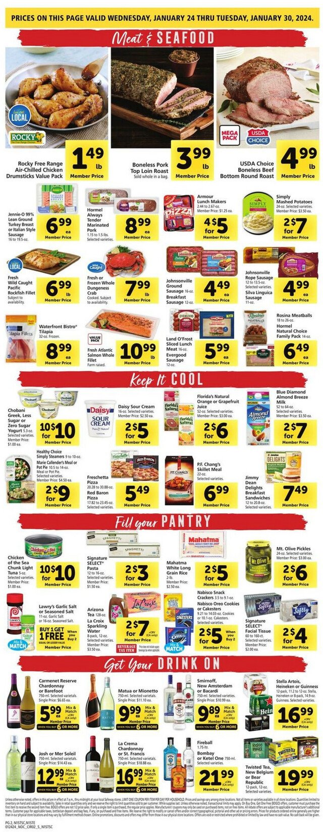 Safeway Ad from 01/24/2024
