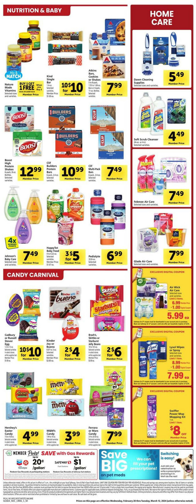 Safeway Ad from 02/28/2024