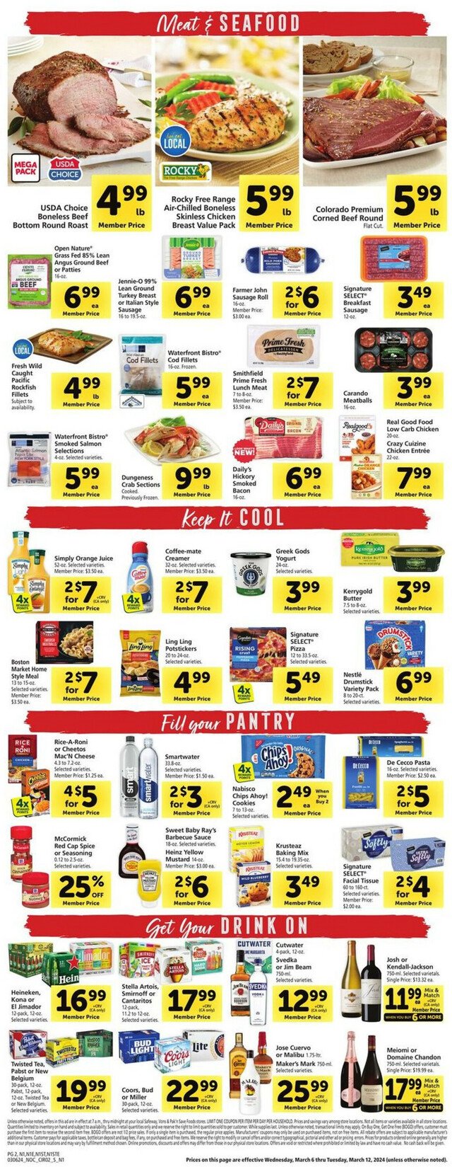 Safeway Ad from 03/06/2024