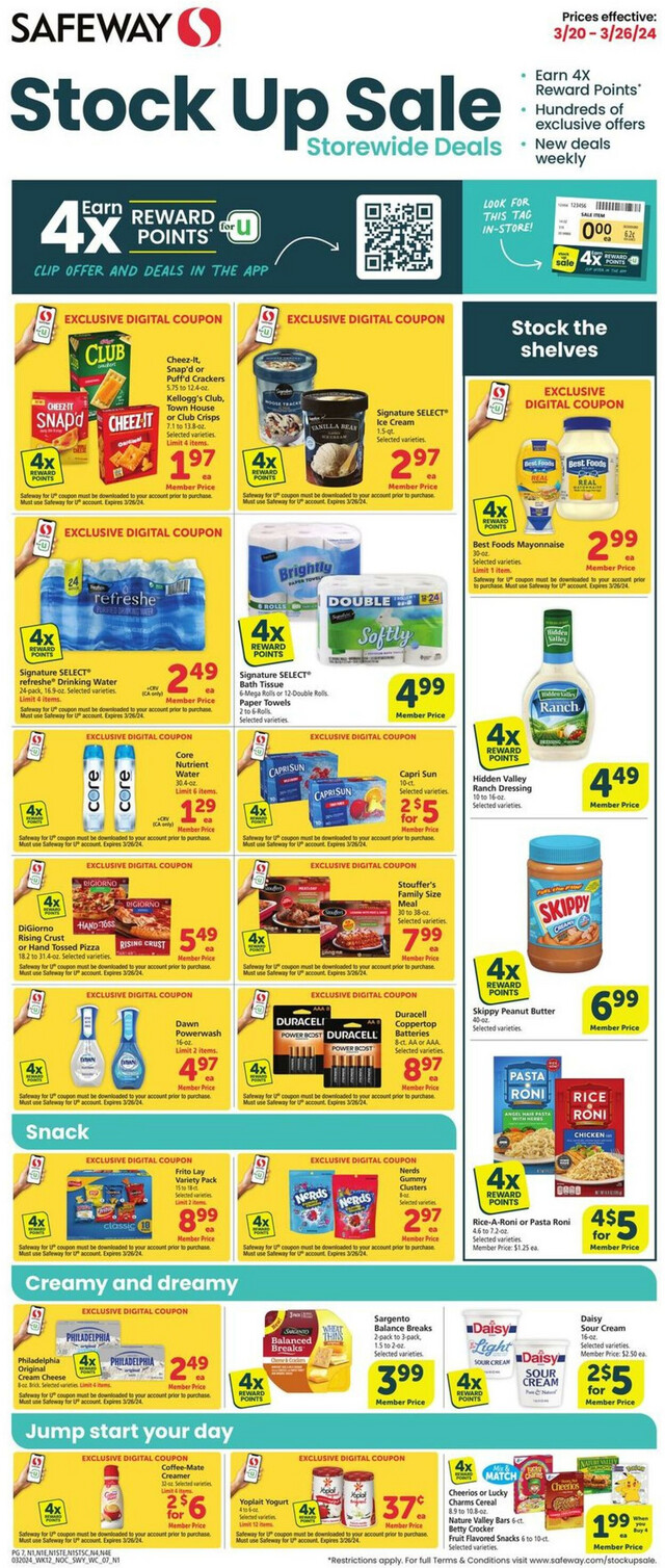 Safeway Ad from 03/20/2024
