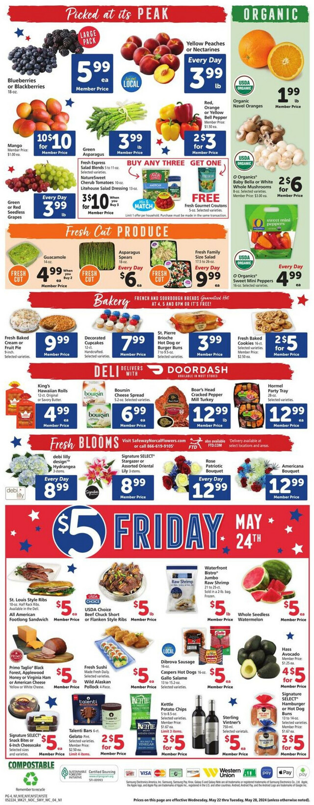 Safeway Ad from 05/22/2024