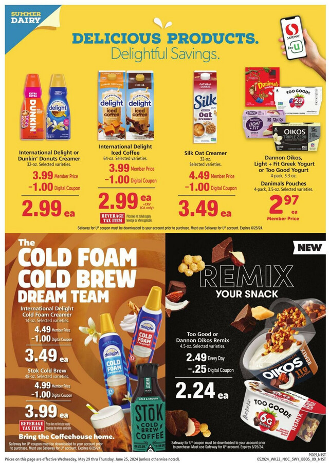 Safeway Ad from 05/29/2024