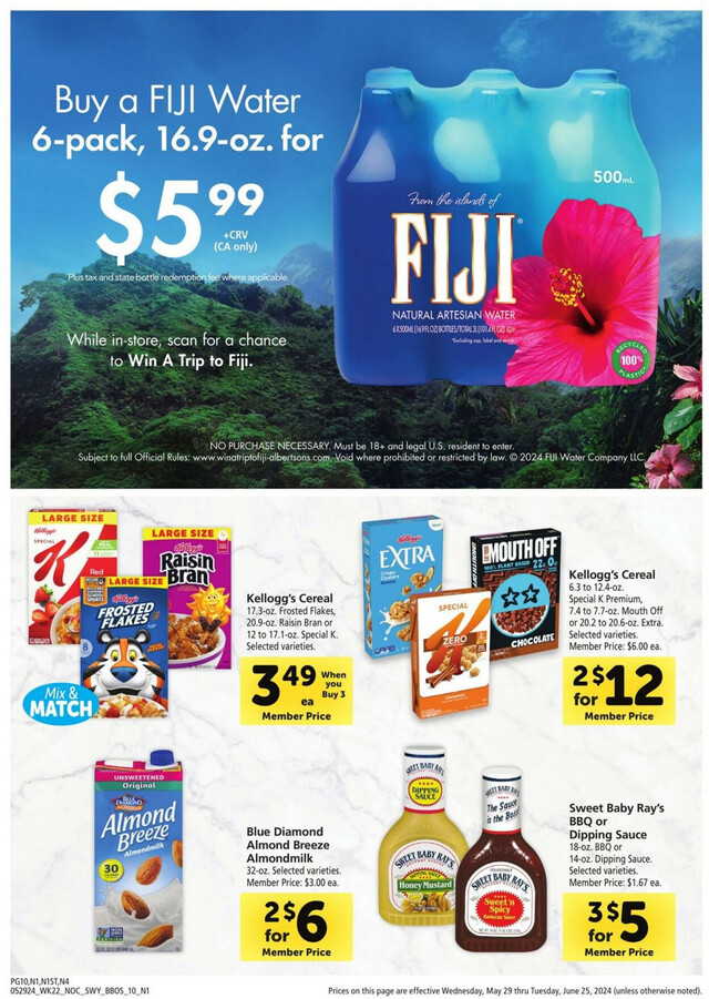 Safeway Ad from 05/29/2024