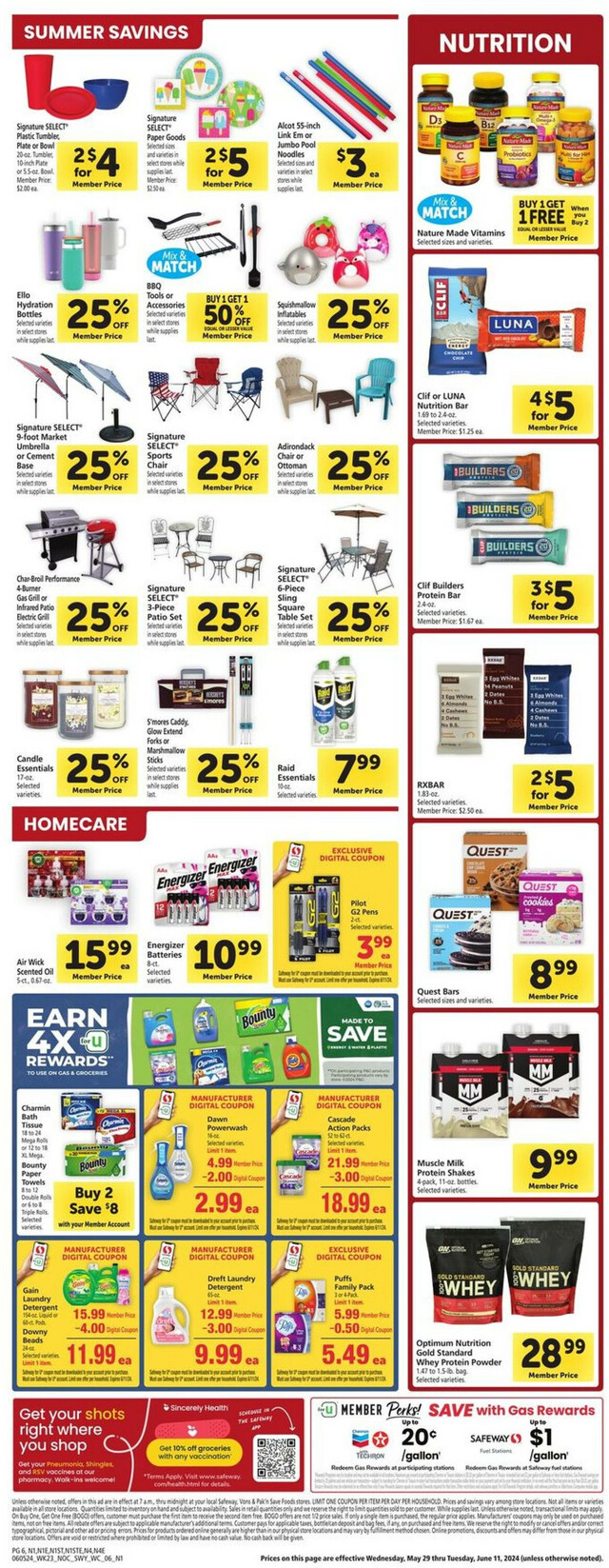 Safeway Ad from 06/05/2024