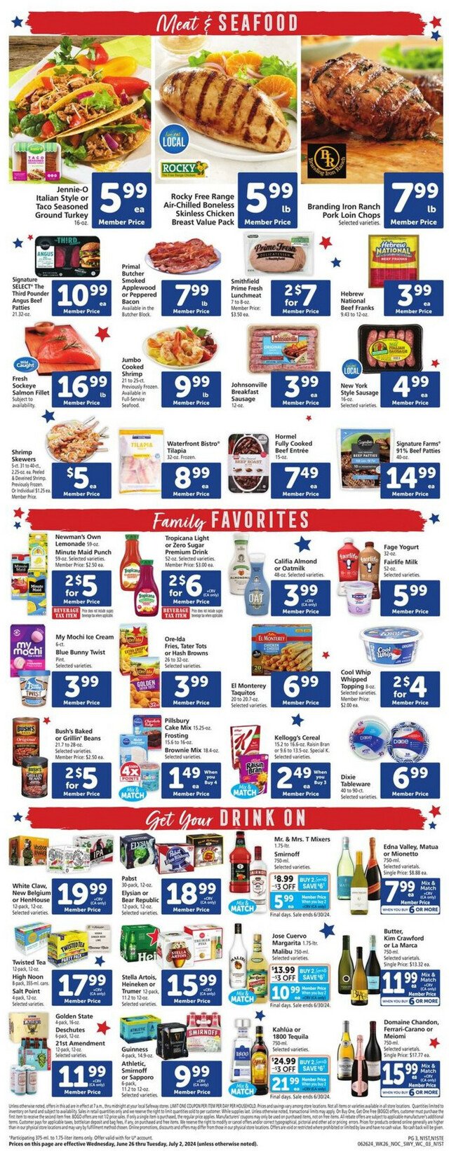 Safeway Ad from 06/26/2024