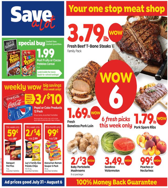 Save a Lot Ad from 07/31/2019
