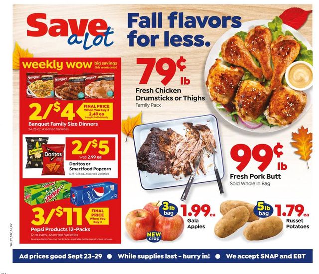 Save a Lot Ad from 09/23/2020