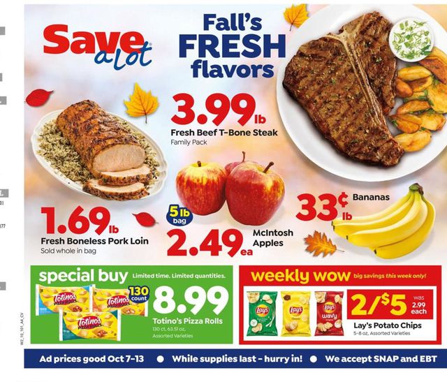 Save a Lot Ad from 10/07/2020
