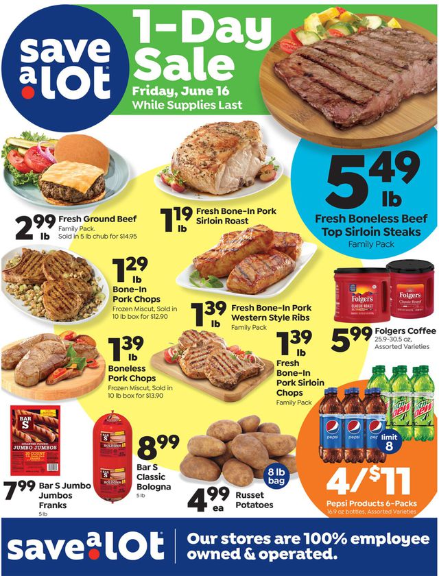 Save a Lot Ad from 06/15/2023