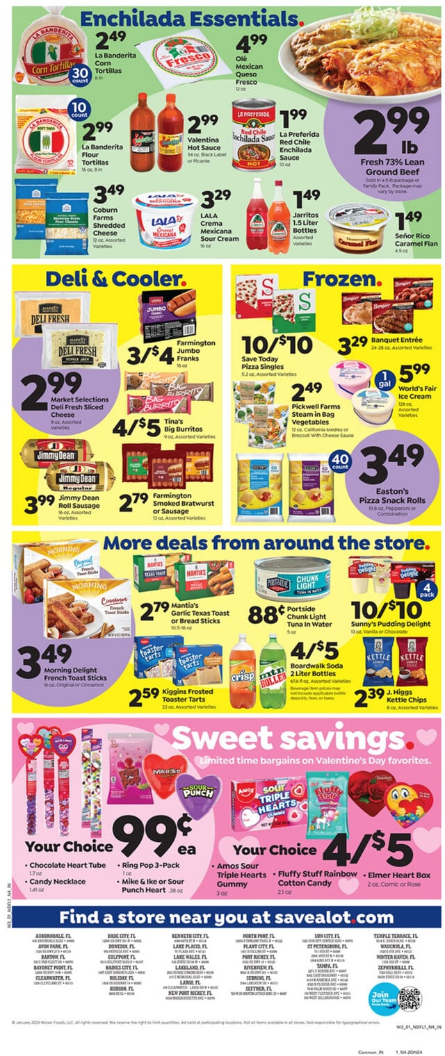 Save a Lot Ad from 01/17/2024