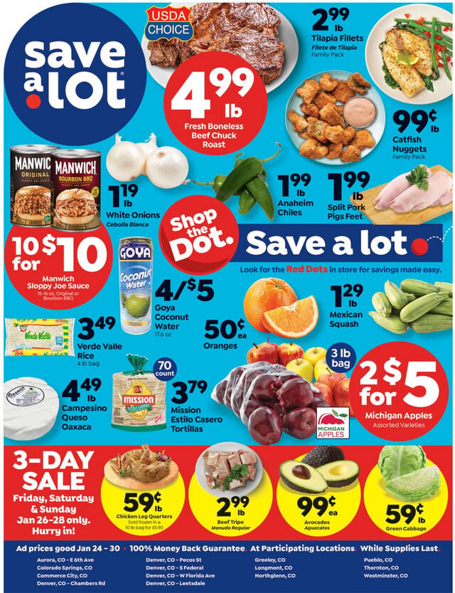 Save a Lot Ad from 01/24/2024