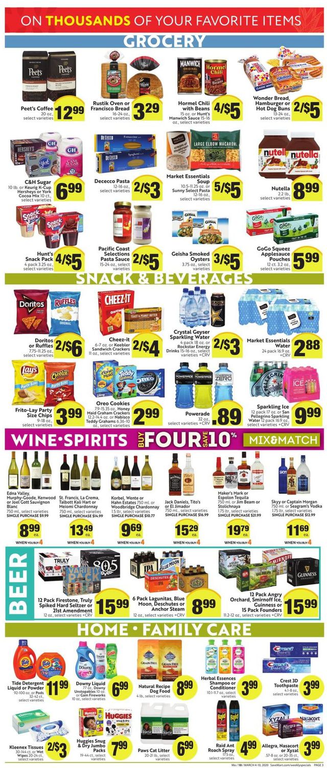 Save Mart Ad from 03/04/2020