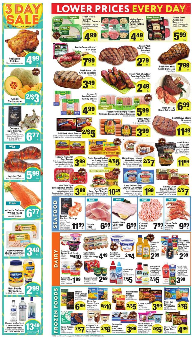 Save Mart Ad from 08/26/2020
