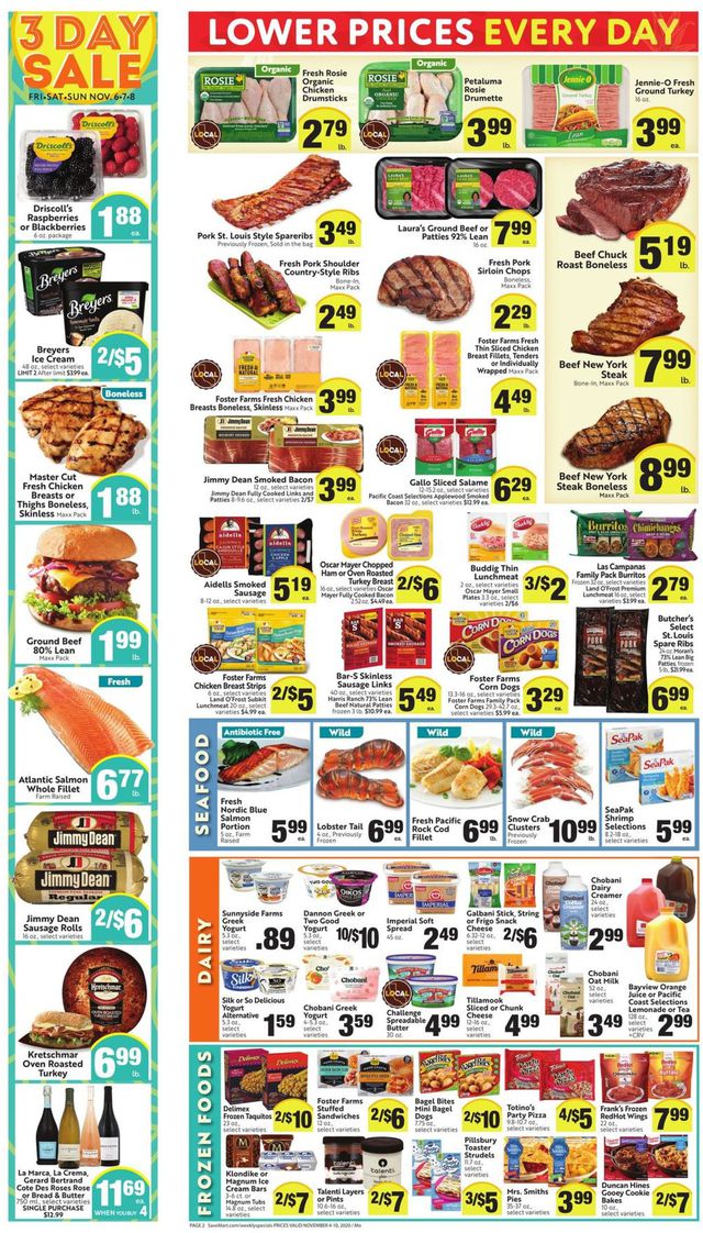 Save Mart Ad from 11/04/2020