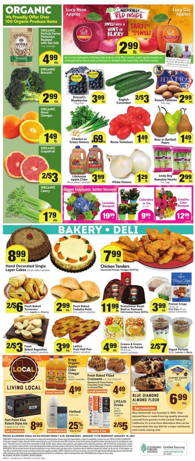 Save Mart Ad from 01/13/2021