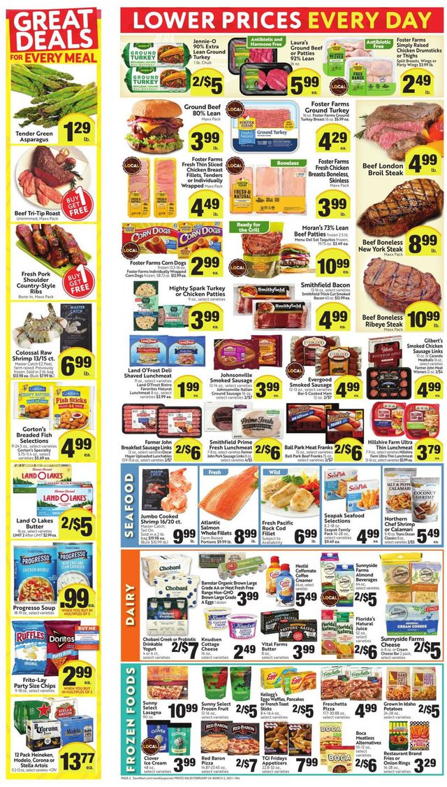 Save Mart Ad from 02/24/2021