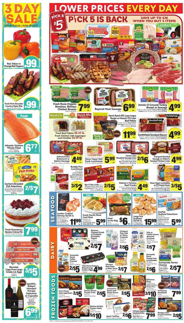 Save Mart Ad from 03/17/2021