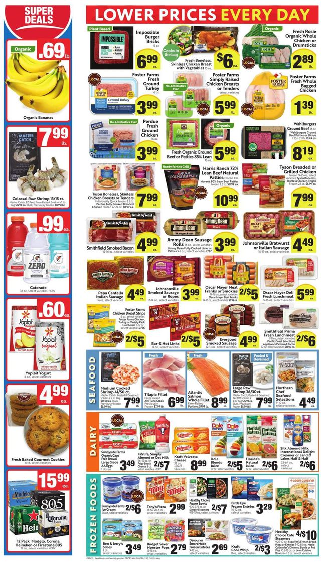 Save Mart Ad from 04/07/2021