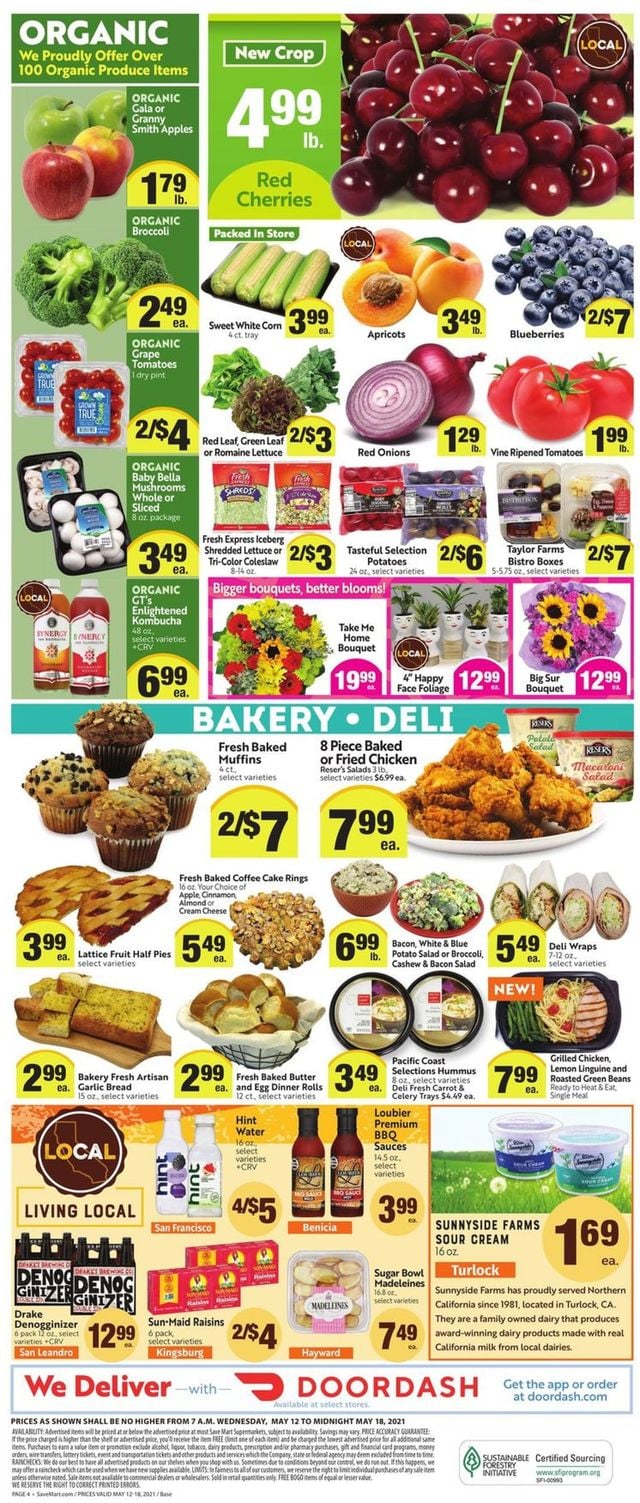 Save Mart Ad from 05/12/2021