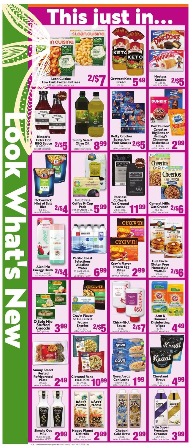 Save Mart Ad from 05/19/2021