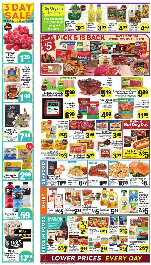 Save Mart Ad from 07/21/2021