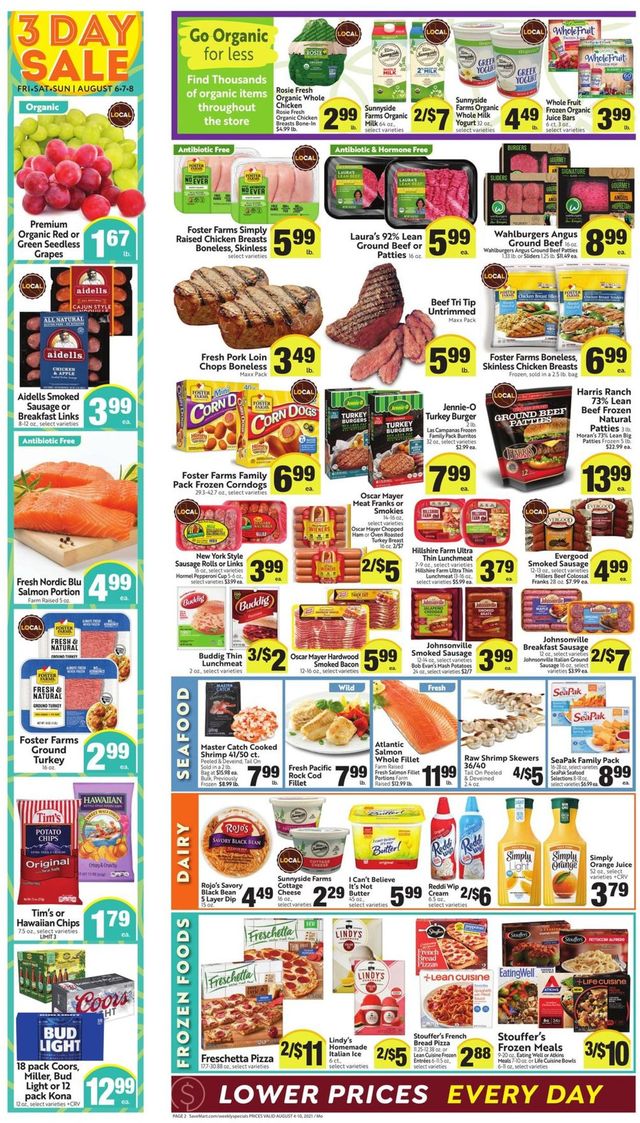Save Mart Ad from 08/04/2021