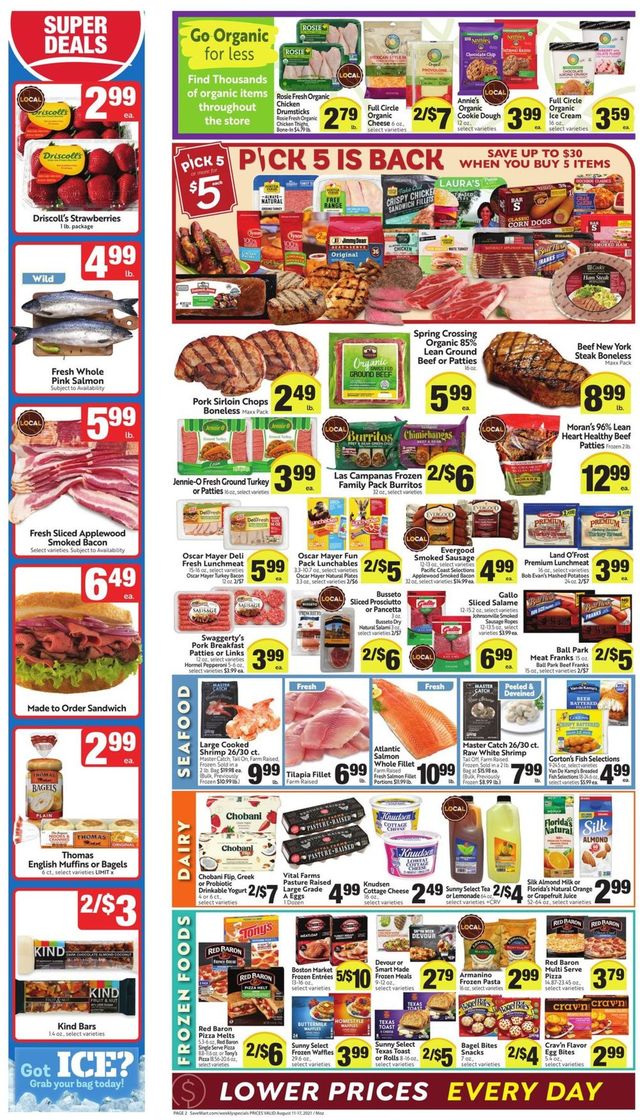 Save Mart Ad from 08/11/2021