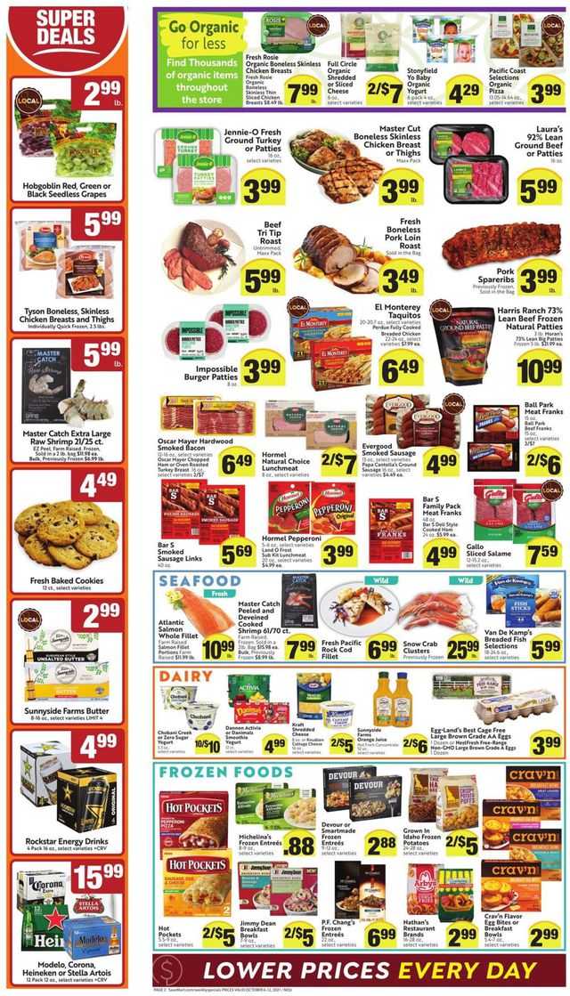 Save Mart Ad from 10/06/2021