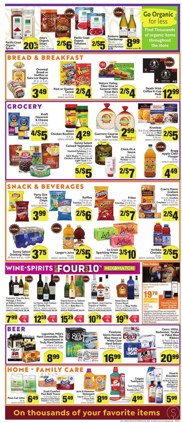 Save Mart Ad from 10/20/2021