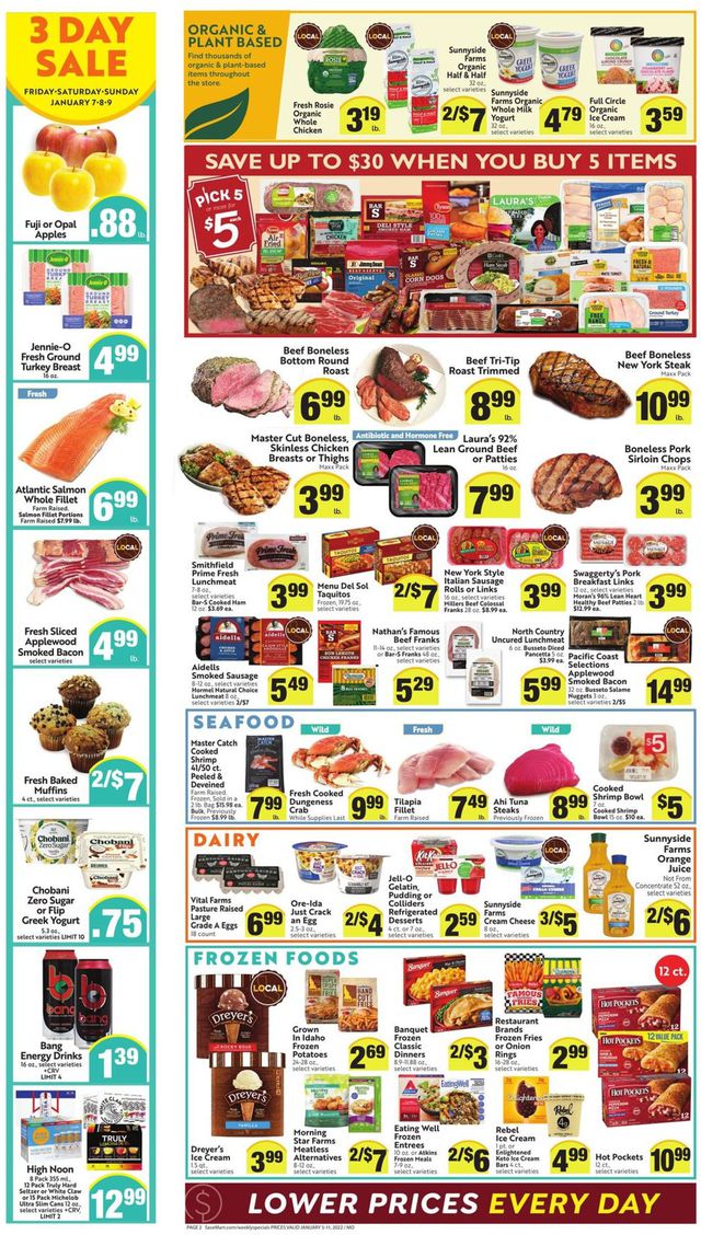 Save Mart Ad from 01/05/2022
