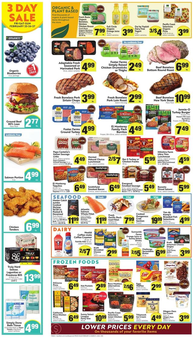Save Mart Ad from 02/23/2022