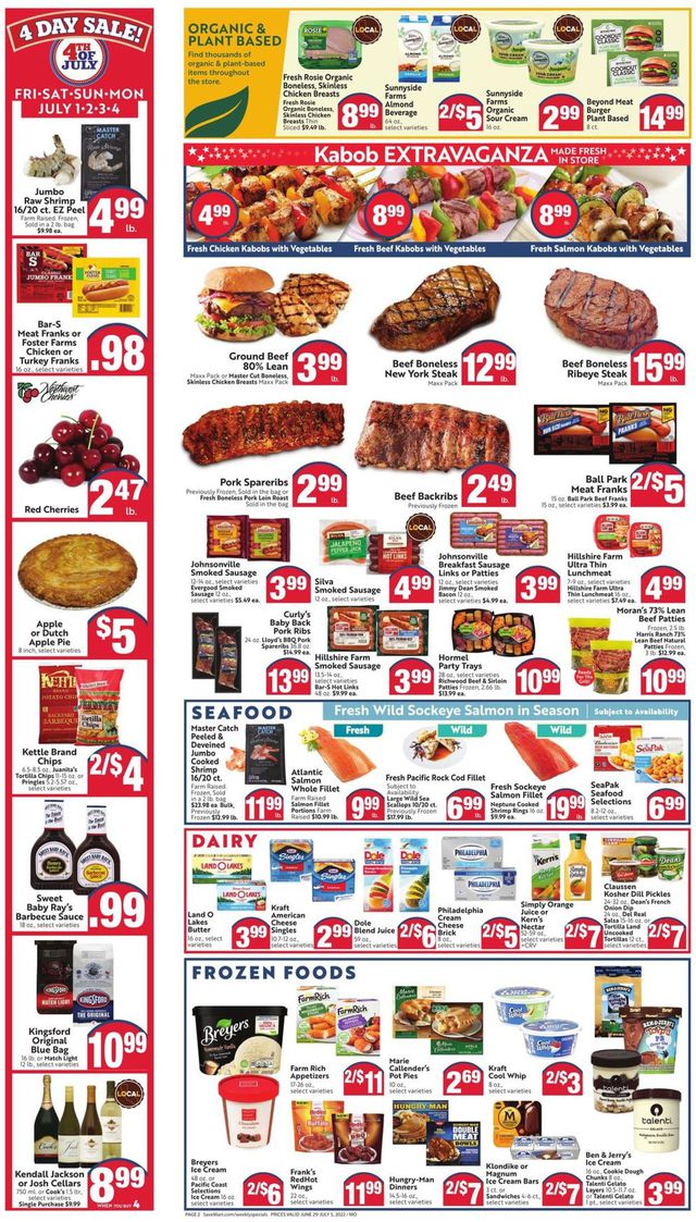 Save Mart Ad from 06/29/2022