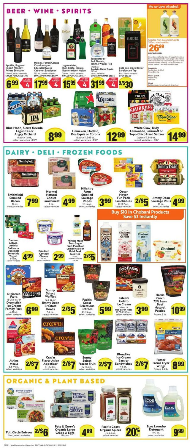 Save Mart Ad from 10/05/2022