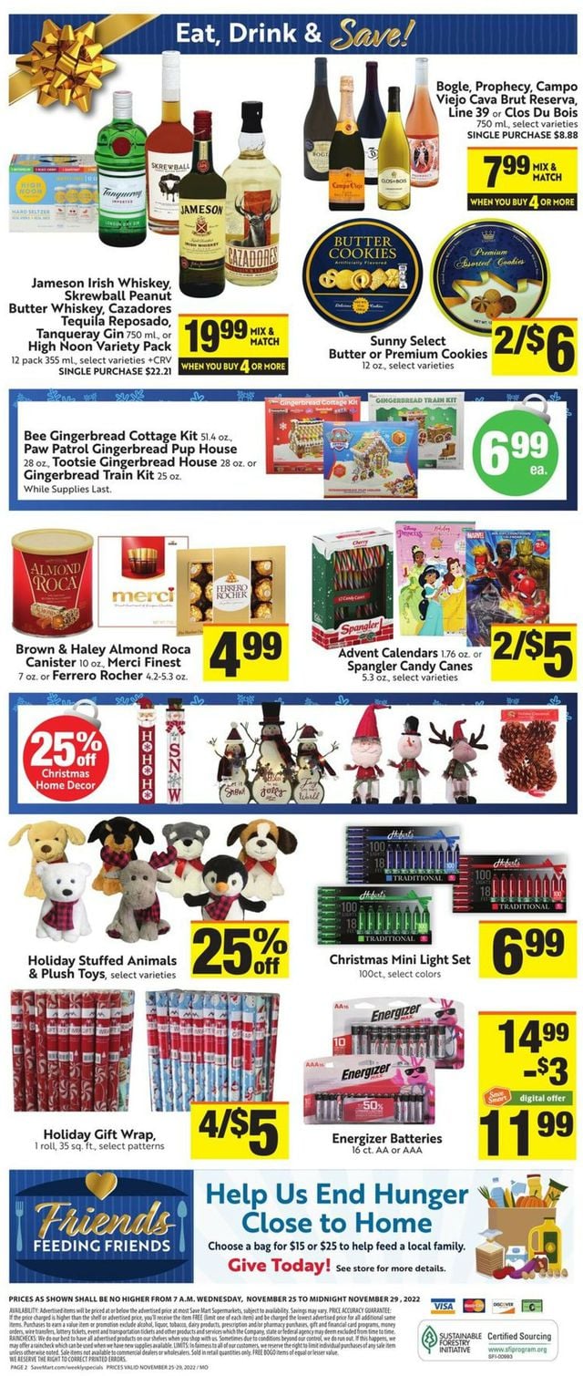 Save Mart Ad from 11/25/2022