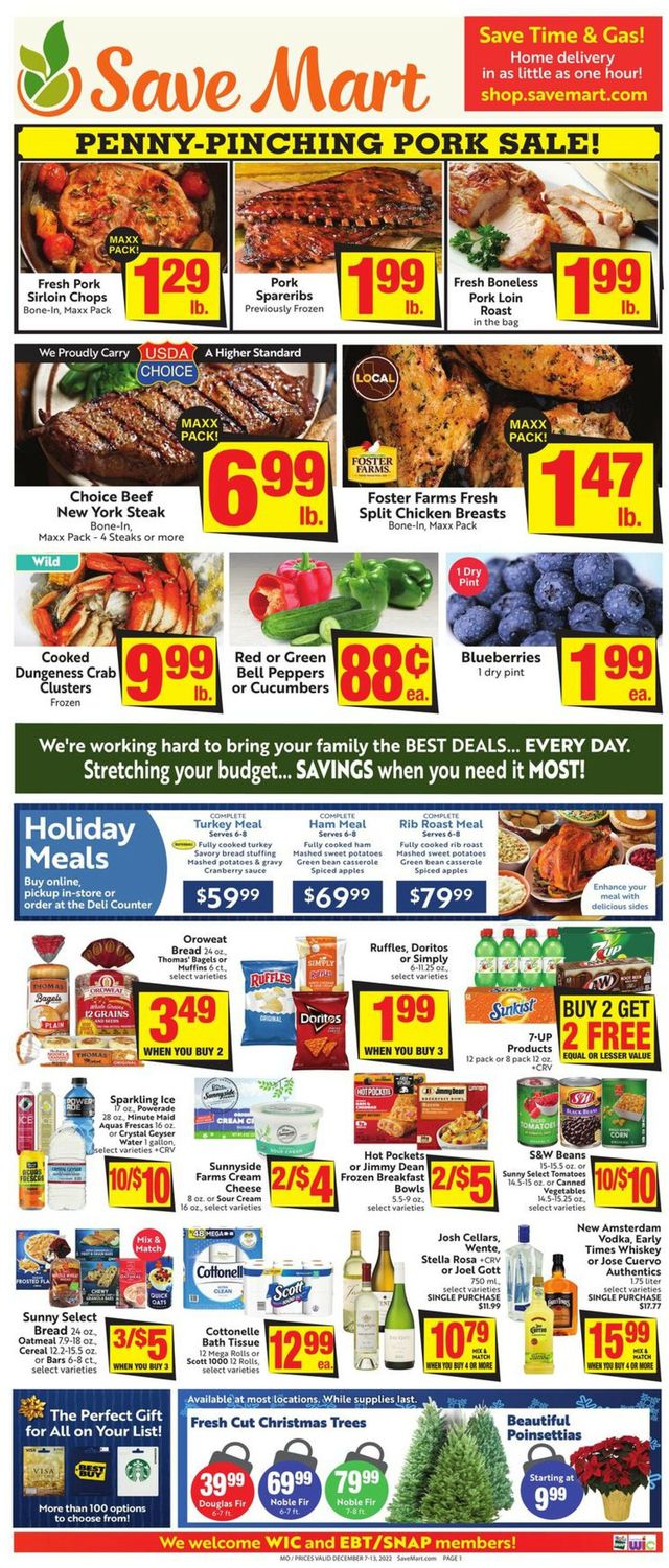 Save Mart Ad from 12/07/2022