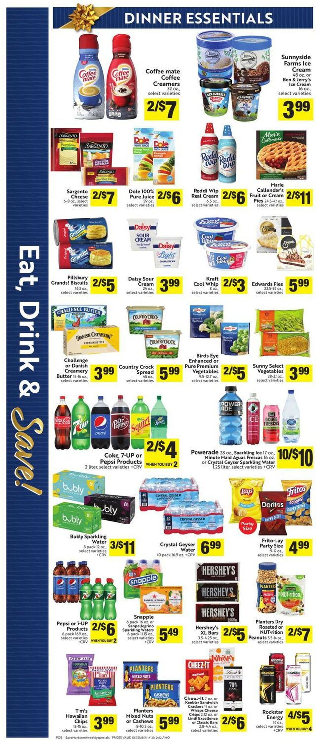 Save Mart Ad from 12/14/2022